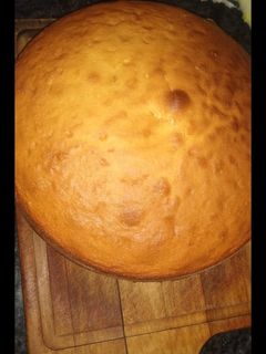 Una foto de Bizcochuelo de vainilla- fácil y rico