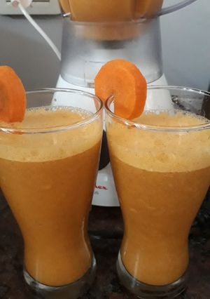 Una foto de Licuado nutritivo de Zanahoria