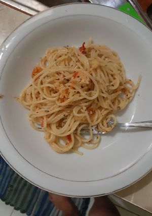 Foto resep Spageti aglio olio