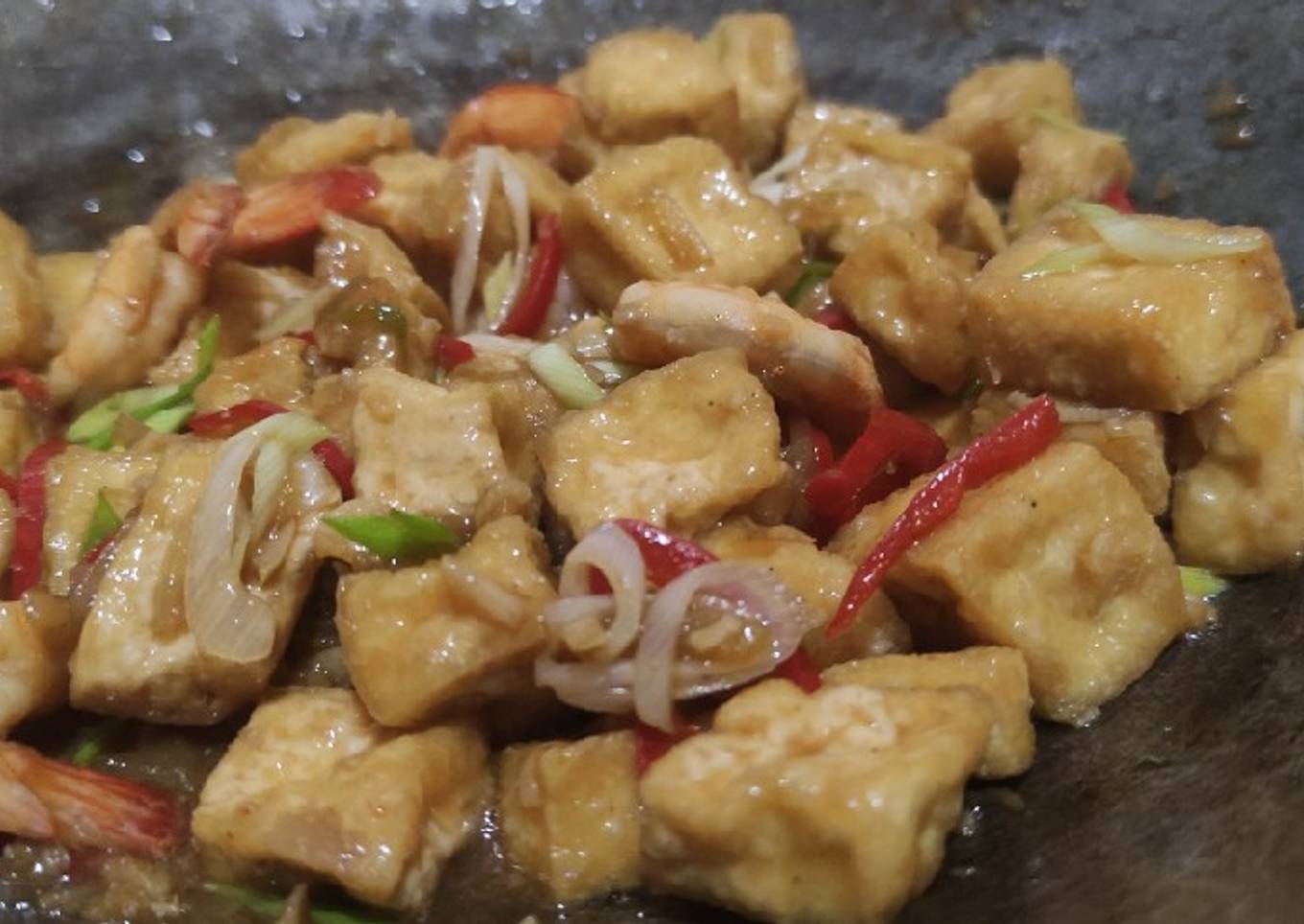 Tahu Udang Saos Tiram Simple Dan Enyak