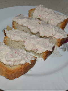 Una foto de Paté de surimi