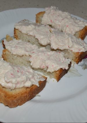 Una foto de Paté de surimi