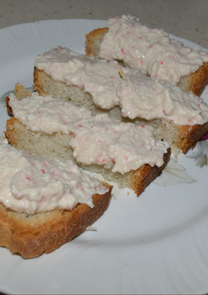 Una foto de Paté de surimi