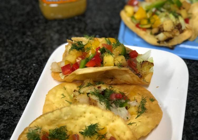 Recipe of Homemade Mexican taco shells
