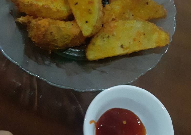 Resep Potato wedges, Lezat Sekali