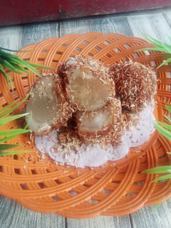 Foto resep Mochi miniatur kelapa