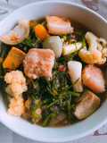 แกงอ่อมหมูสามชั้น ผักรวม