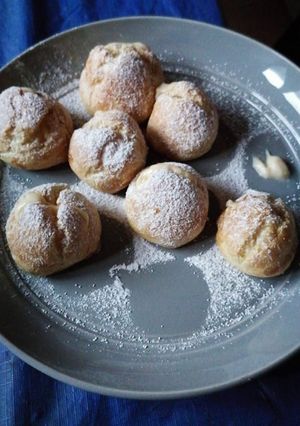 Una foto de Profiteroles