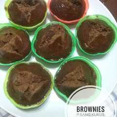 รูปของ Eggless Brownies Pisang Kukus QueenTa