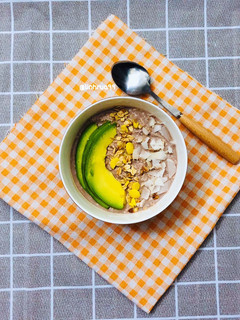 Hình của món Eatclean day 2Overnight oats.