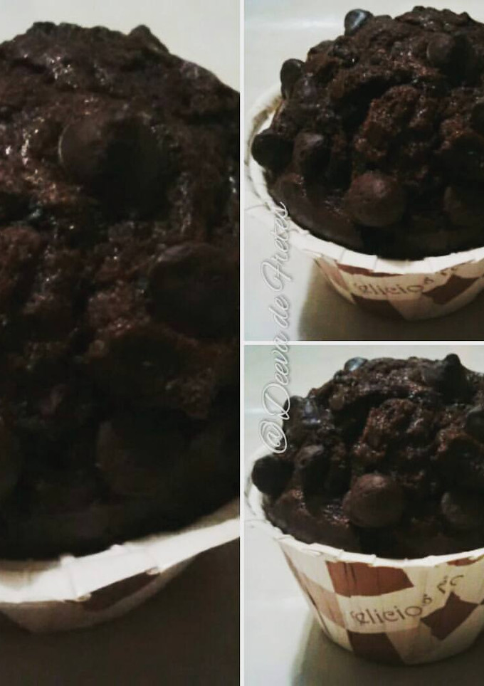Foto resep Double Chocolate Muffin (Very moist and chocolatey)