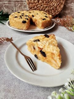 Foto resep Pudding Roti Tawar Kukus Keju Kismis