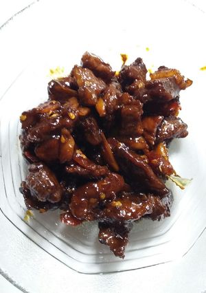 Foto resep Sate goreng daging sapi