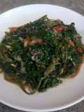 Stir fry kangkung belacan