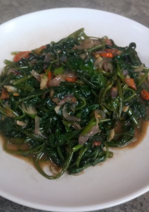 Foto resep Stir fry kangkung belacan