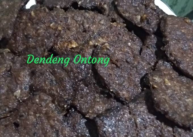Cara bikin Dendeng Jantung Pisang/Ontong Cara bikin Dendeng Jantung Pisang/Ontong
