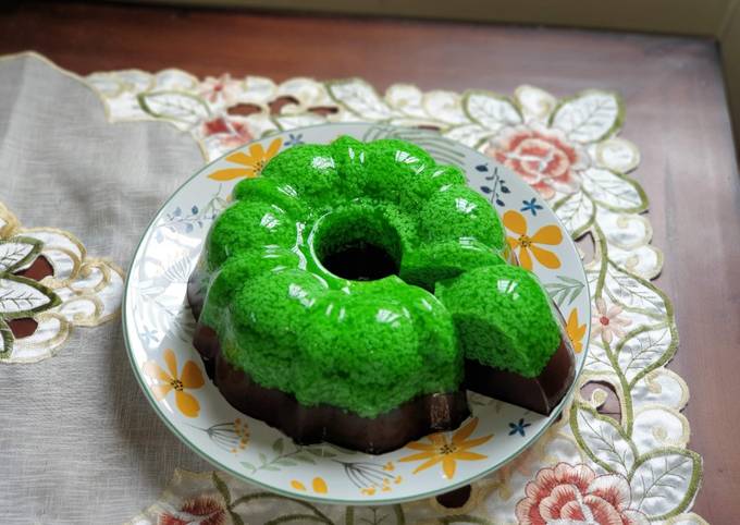 Resep Pudding Lumut - Coklat Resep Pudding Lumut - Coklat