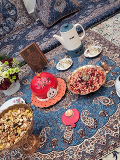 عکسی از دستور سفره یلدا