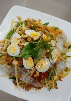 Hình của món Bánh tráng trộn.