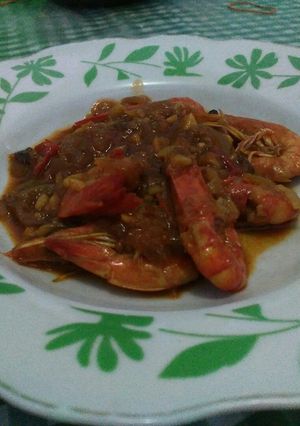 Foto resep Udang Asam Manis