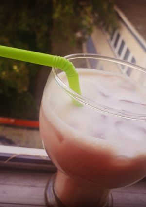 Hình của món Trà Dâu Sữa.