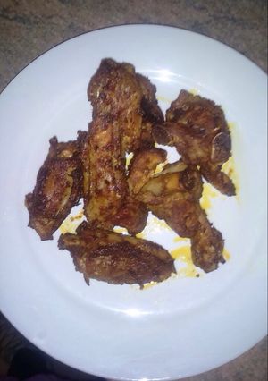 A picture of Grilled Turkey Wings.