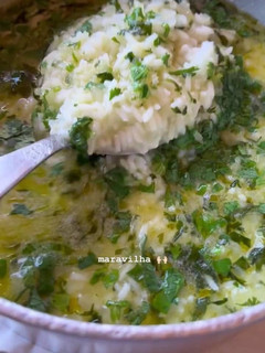 Foto de Arroz de Coentros e Limão