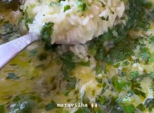 Foto de Arroz de Coentros e Limão