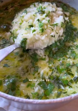 Foto de Arroz de Coentros e Limão