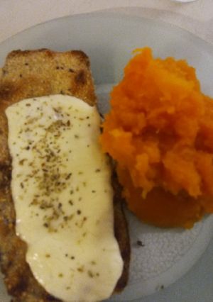 Una foto de Milanesas de berenjena