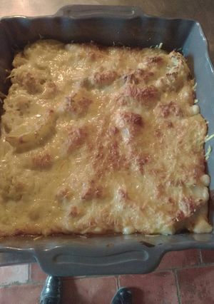 Une photo de Gratin de chou-fleur et pommes de terre