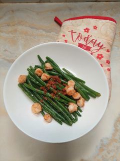 Foto resep 9/25. Tumis buncis udang