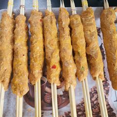 A picture of Seekh kebab.