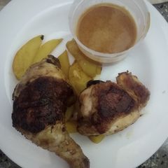 Chicken choma A picture of Chicken choma.