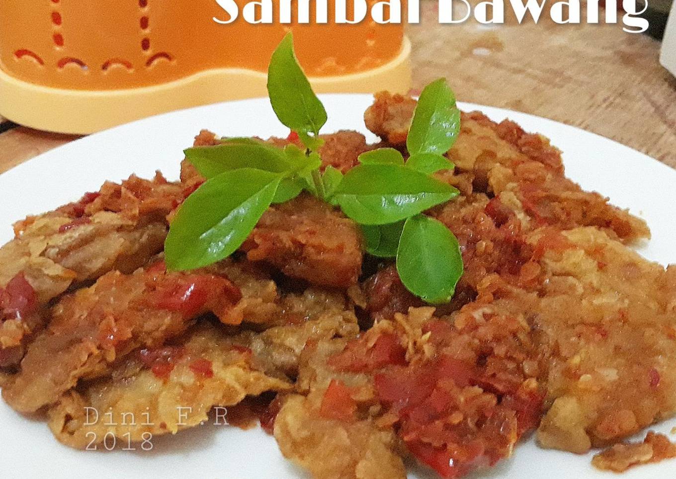 Ayam Geprek Sambal Bawang