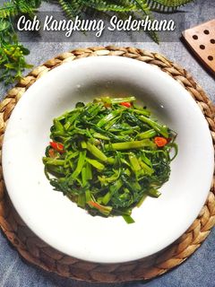 Foto resep Cah Kangkung Sederhana