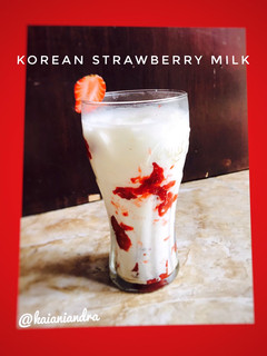 Foto resep Korean Strawberry Milk
