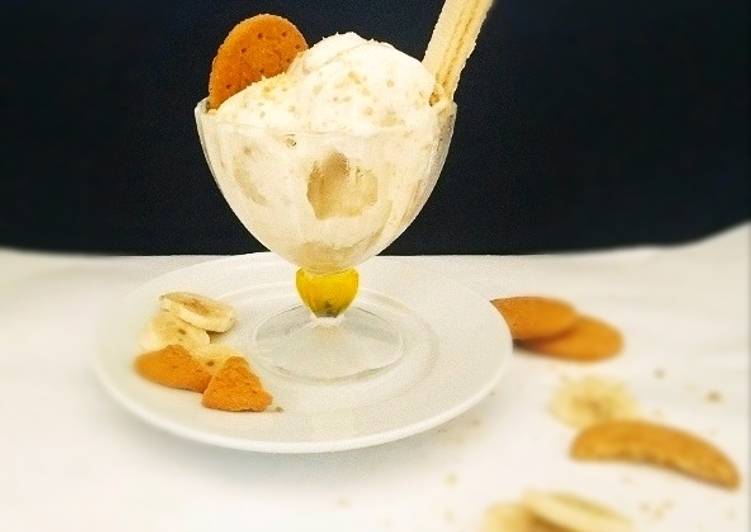 Steps to Make Favorite Banana Pudding Ice-cream