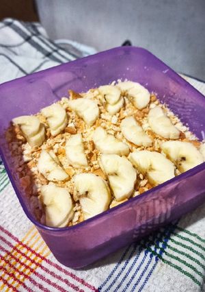 Foto resep Banana Dessert Box (Snack MPASI 10M)