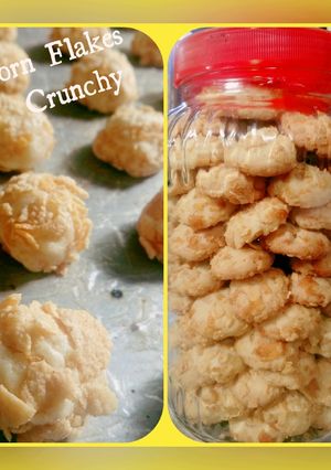 Foto resep Corn Flakes Crunchy Cookies
