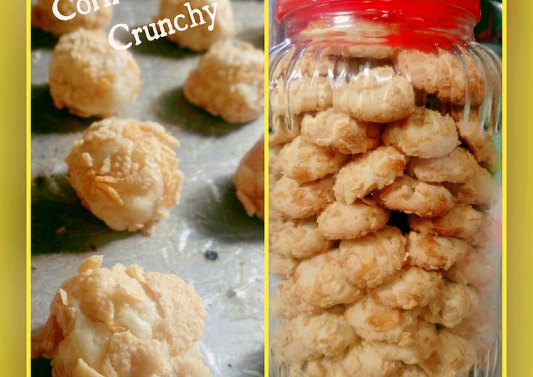 Resep Corn Flakes Crunchy Cookies, Bisa Manjain Lidah
