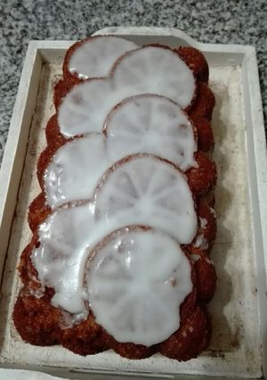 Una foto de Budín de yogurt de lemon pie