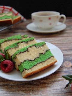 Foto resep Topo Map Love Cake (butter Cake)