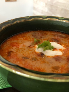 Jókai-bableves (fejtett babból) recept fotója
