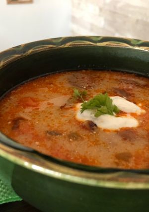 Jókai-bableves (fejtett babból) recept fotója