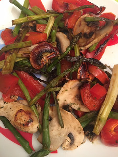Una foto de Wok de verduras