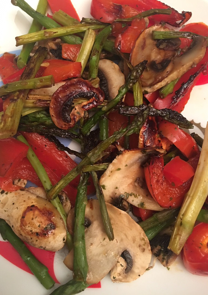 Una foto de Wok de verduras