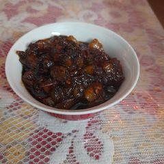 A picture of Khatta Meetha Pumpkin.
