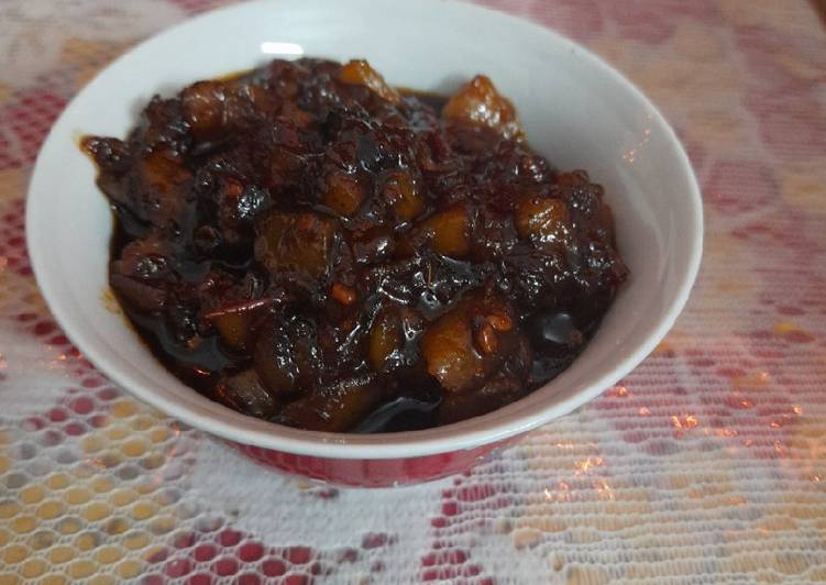 Step-by-Step Guide to Prepare Any-night-of-the-week Khatta Meetha Pumpkin