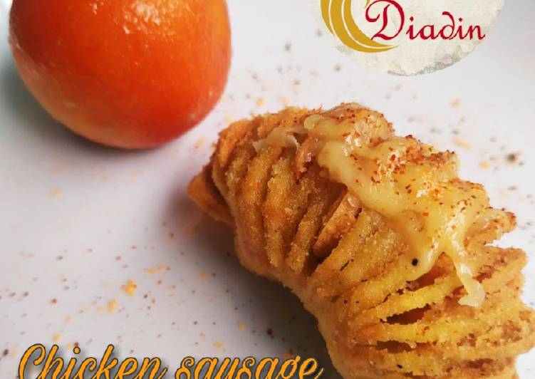 Resep Chiken Sausage Potato Cheese (Mudah &amp; Murah) yang Enak